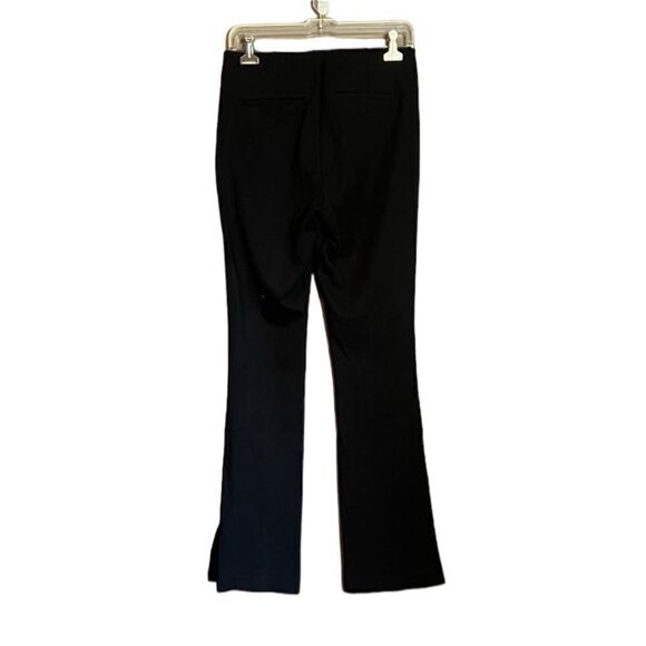 Ecru black sia pull on pant with slit hem. Size small - Picture 8 of 13